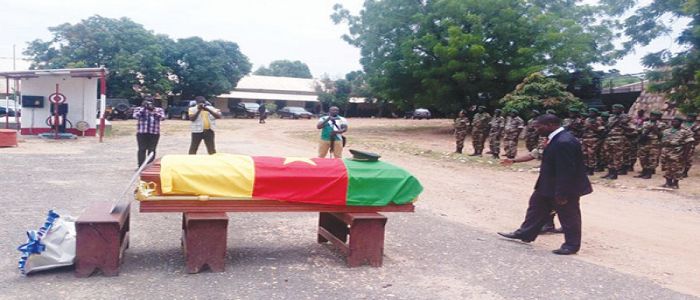 Honneurs militaires à un soldat décédé